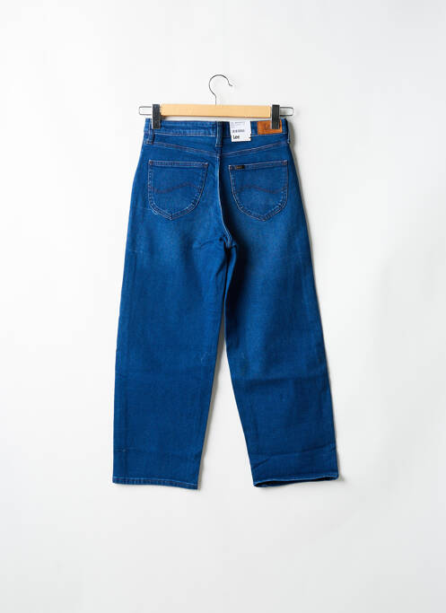 Jeans coupe large stretch taille haute bleu LEE femme