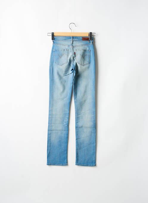 Jeans coupe droite bleu LEVIS pour femme