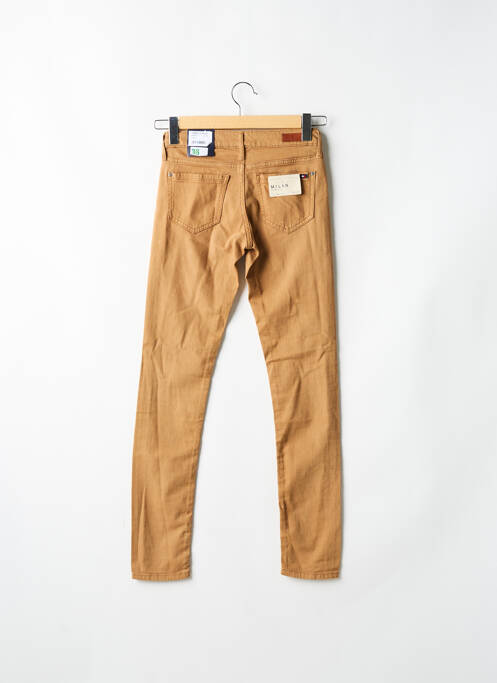 Jeans skinny beige REIKO pour femme