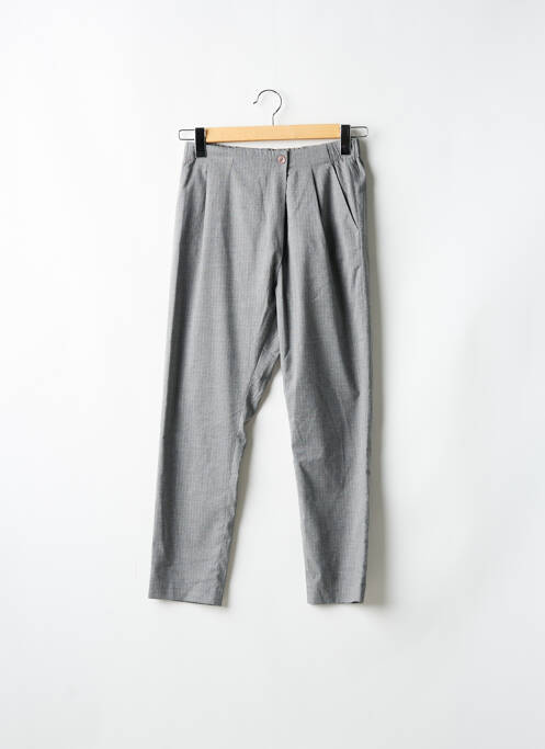 Pantalon 7/8 gris REIKO pour femme