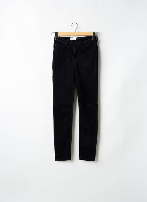 Pantalon slim noir LEE pour femme