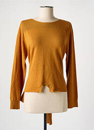 Pull stretch manches longues jaune RODIER femme