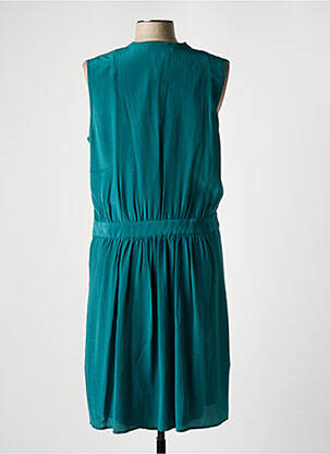 Robe mi-longue coupe fluide sans manche vert COMPTOIR DES COTONNIERS femme