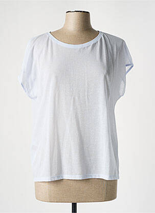 T-shirt stretch manches courtes bleu COMPTOIR DES COTONNIERS femme