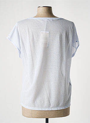 T-shirt stretch manches courtes bleu COMPTOIR DES COTONNIERS femme