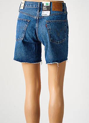 Short tissage denim taille normale bleu LEVIS femme