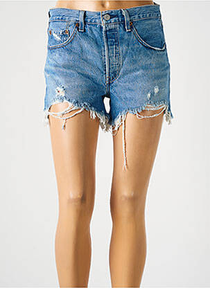 Short tissage denim taille normale bleu LEVI'S femme