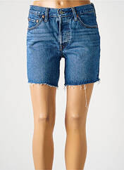 Short bleu LEVIS pour femme seconde vue