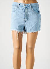 Short bleu LEVIS pour femme seconde vue