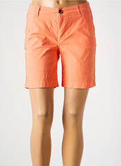 Short orange REIKO pour femme seconde vue