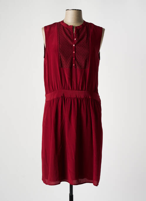 Robe mi-longue rouge COMPTOIR DES COTONNIERS pour femme