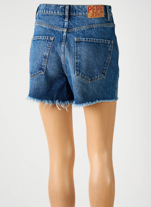 Short bleu PEPE JEANS pour femme