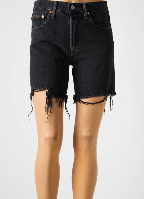 Short noir LEVIS pour femme