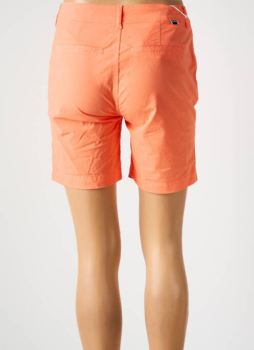 Short orange REIKO pour femme
