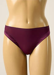 Tanga violet IMPLICITE pour femme seconde vue