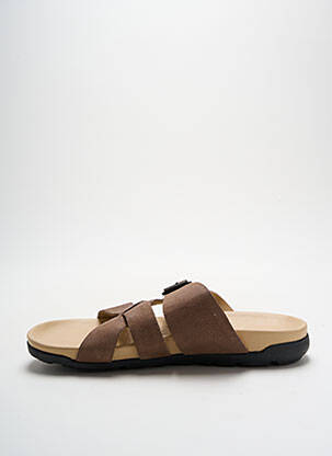 Mules/sabots fermeture boucle(s) bout ouvert marron GEOX homme