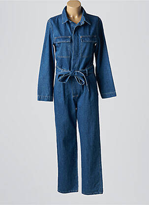 Combi-pantalon bleu ORFEO pour femme