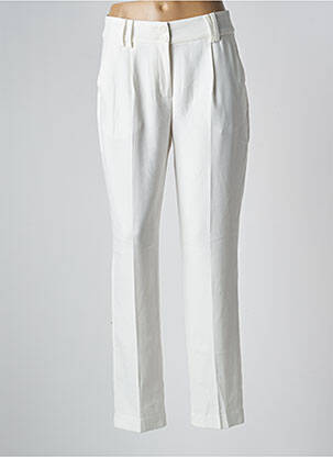 Pantalon droit blanc B.YOUNG pour femme