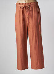 Pantalon large marron C'EST BEAU LA VIE pour femme seconde vue