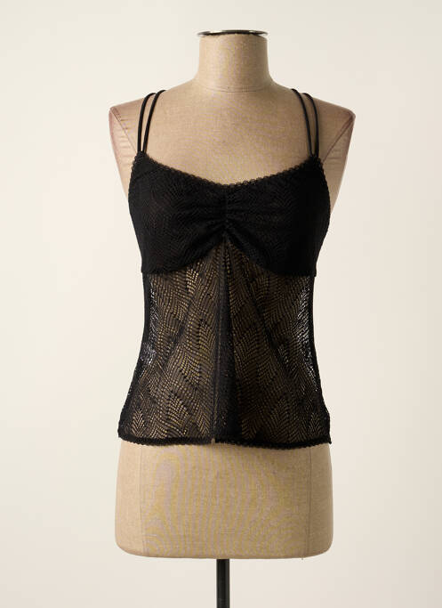 Top/Caraco noir EMPREINTE pour femme