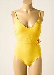 Maillot de bain 1 pièce jaune SIMONE PERELE pour femme seconde vue