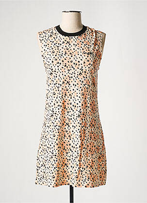 Robe mi-longue sans manche sans manche rose VANS femme