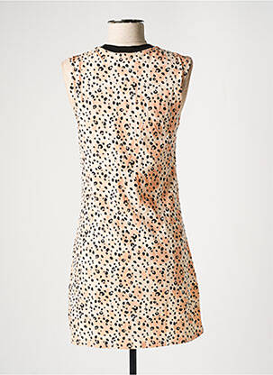 Robe mi-longue sans manche sans manche rose VANS femme
