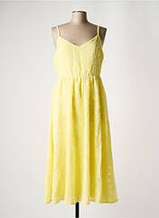 Robe longue jaune VILA pour femme seconde vue