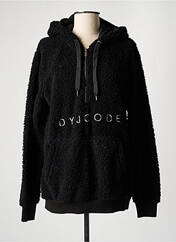 Sweat-shirt à capuche noir DYJCODE BY DENNIS PRAET  pour femme seconde vue