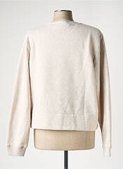 Sweat-shirt beige LE FABULEUX MARCEL DE BRUXELLES pour femme seconde vue