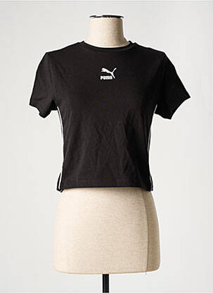 T-shirt noir PUMA pour femme