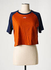 T-shirt orange FILA pour femme seconde vue