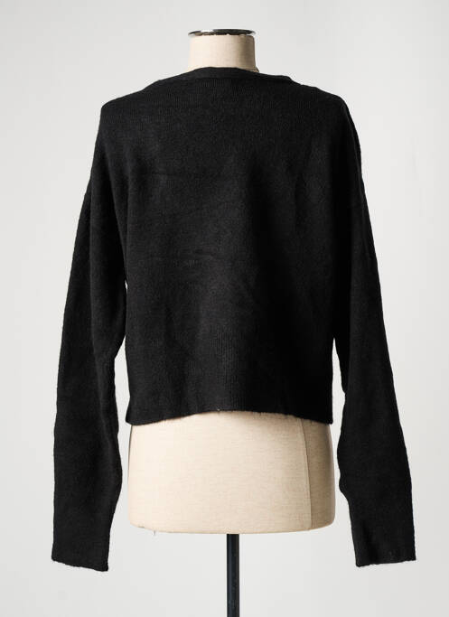 Gilet manches longues noir ASTRID BLACK LABEL pour femme