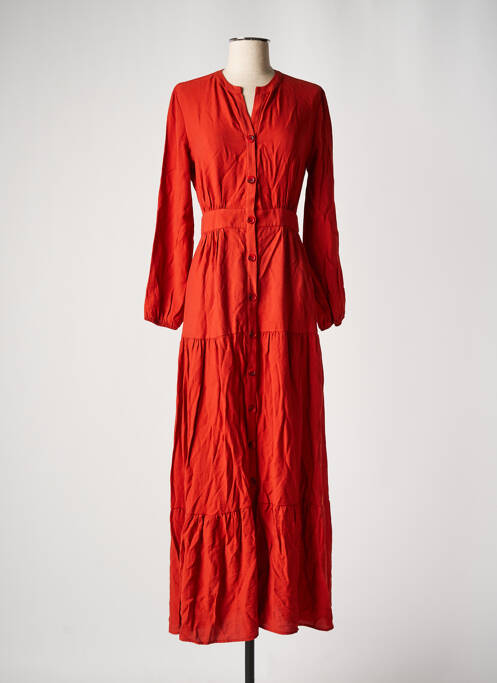 Robe longue orange DEUX. BY ELINE DE MUNCK pour femme