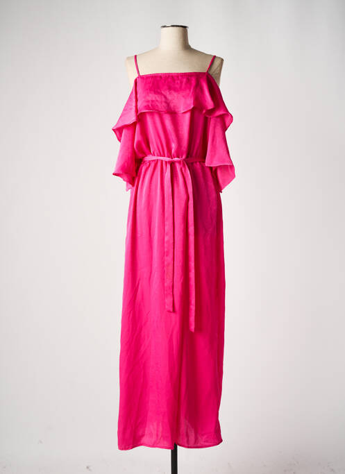 Robe longue rose CLOUDS OF FASHION pour femme