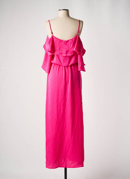 Robe longue rose CLOUDS OF FASHION pour femme