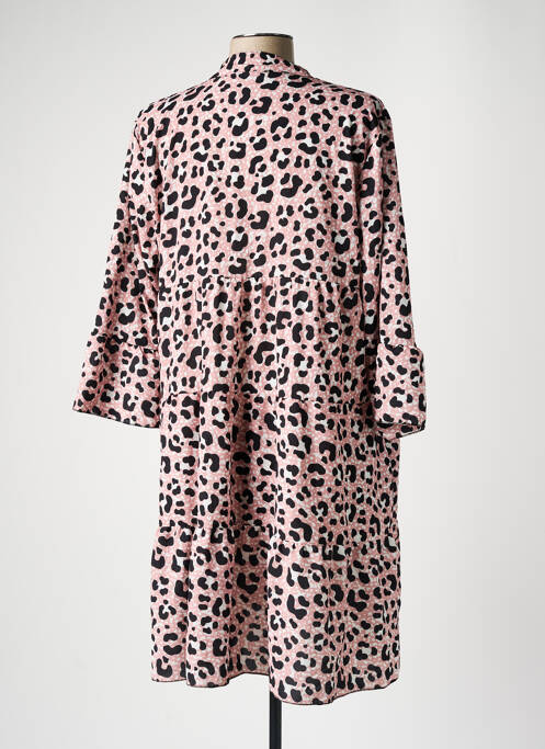 Robe mi-longue rose HAILYS pour femme