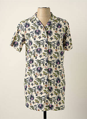 Chemise manches courtes poches beige VANS homme