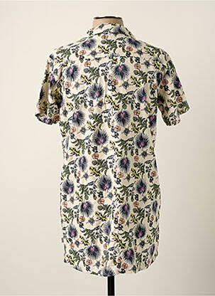 Chemise manches courtes poches beige VANS homme