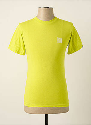T-shirt coupe droite manches courtes vert VANS homme
