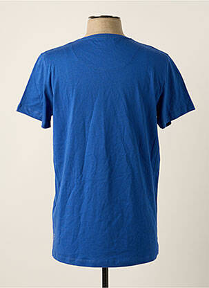 T-shirt coupe droite manches courtes bleu R.EV 1703 BY REMCO EVENPOEL  homme