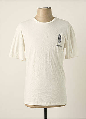 T-shirt coupe droite manches courtes blanc JACK & JONES homme