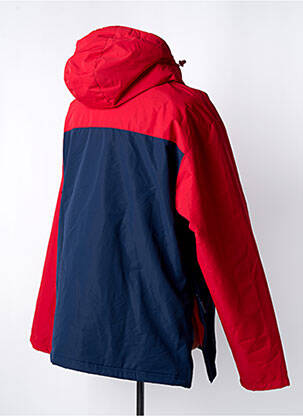 Coupe-vent poches a capuche rouge FILA homme