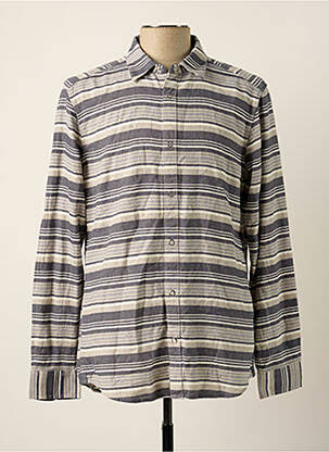 Chemise manches longues gris ONLY&SONS pour homme