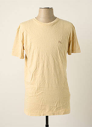 T-shirt beige QUIKSILVER pour homme