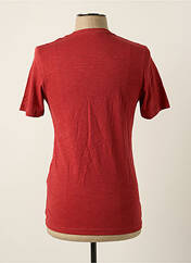 T-shirt rouge JACK & JONES pour homme seconde vue