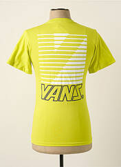 T-shirt vert VANS pour homme seconde vue