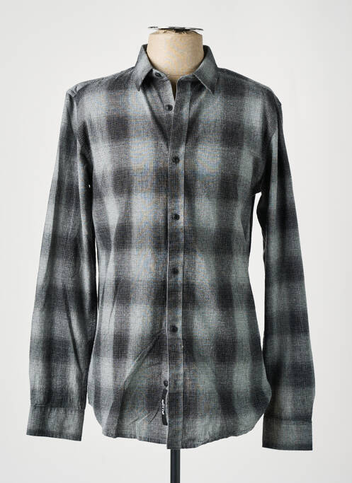 Chemise manches longues noir ONLY&SONS pour homme