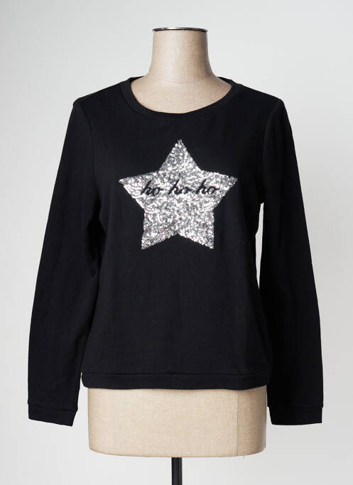 Sweat-shirt noir VERO MODA pour femme