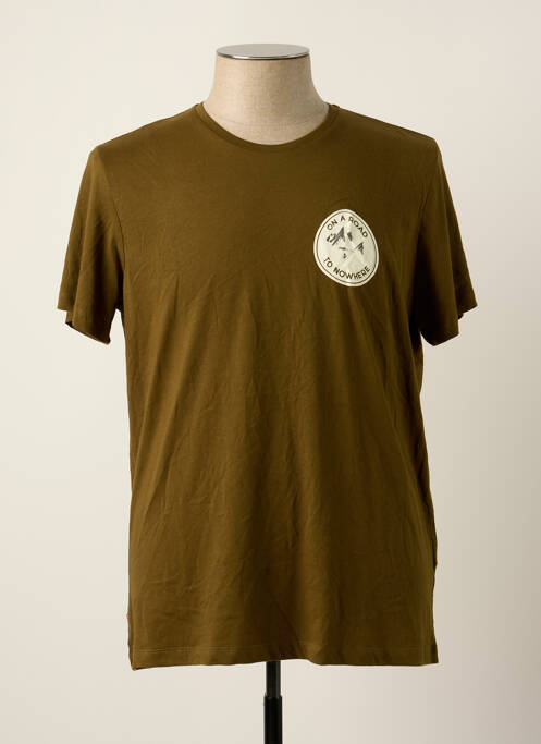 T-shirt vert LE FABULEUX MARCEL DE BRUXELLES pour homme